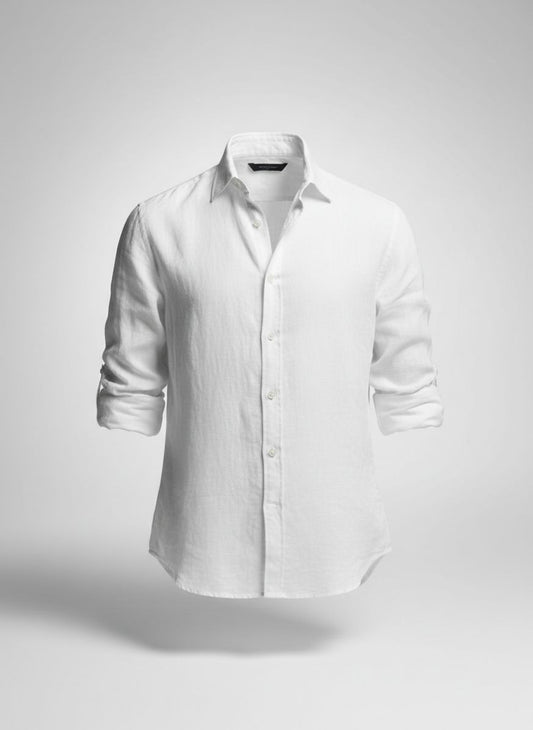 Riviera Breathable Linen Button-Down